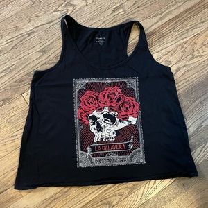 Torrid skull tank top